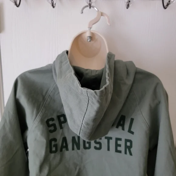 Spiritual Gangster Hooded Military Jacket